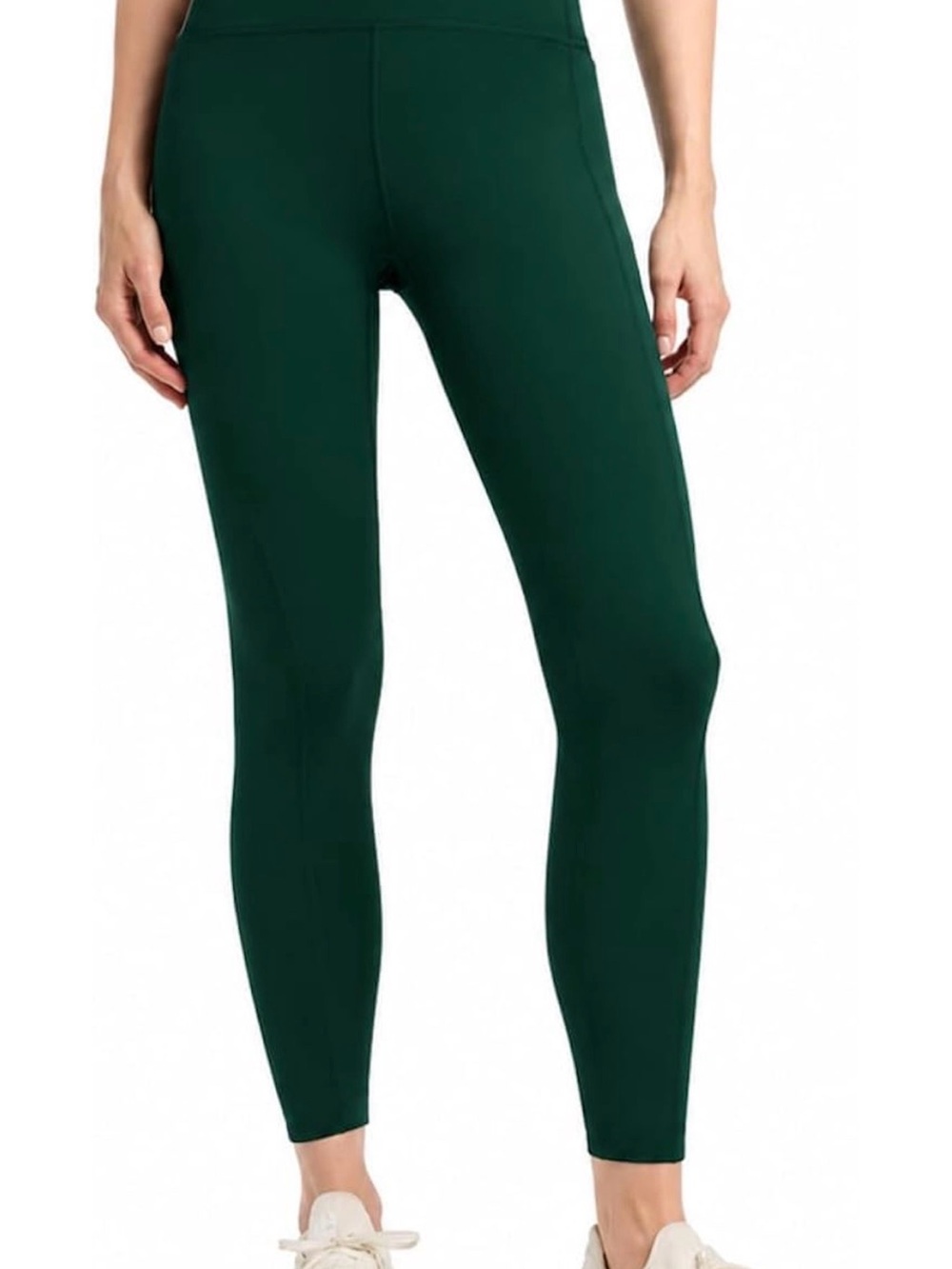 Danskin Women's High-Rise Deep Green Leggings